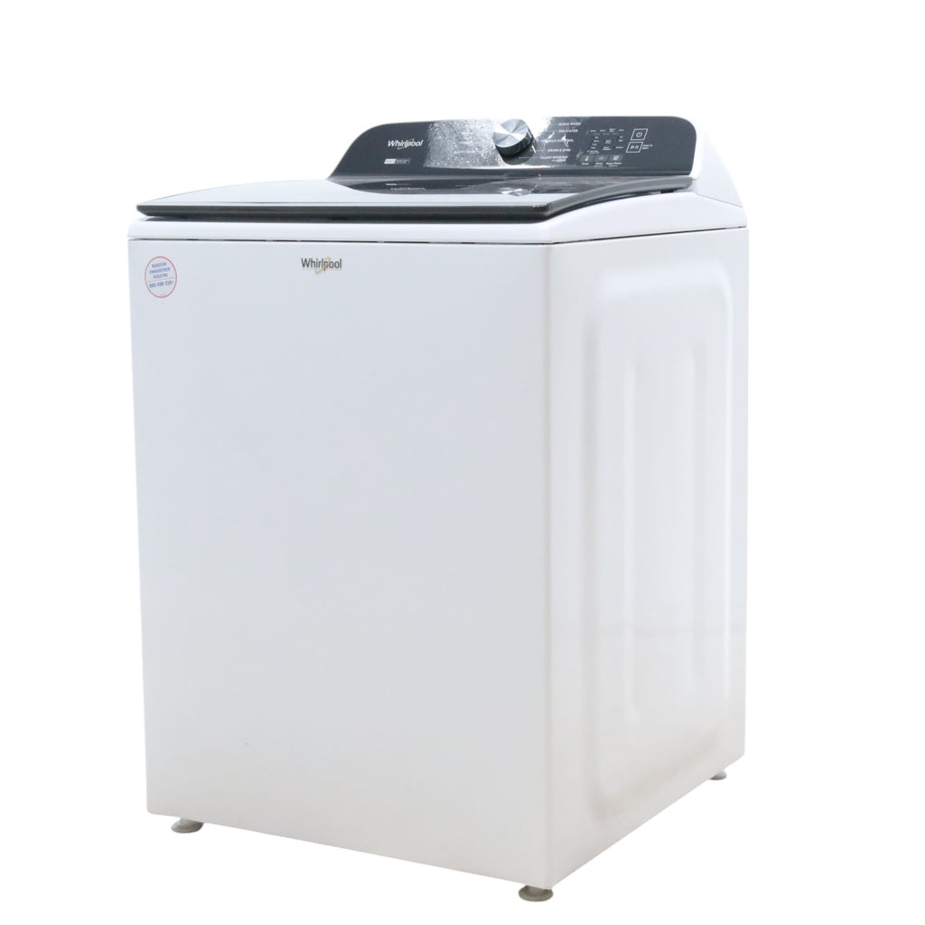 ENERGY STAR Whirlpool 5.2 - 5.3 cu ft Capacity Top Load Washer with 2 in 1 Removable Agitator - Scratch & Dent - Minor