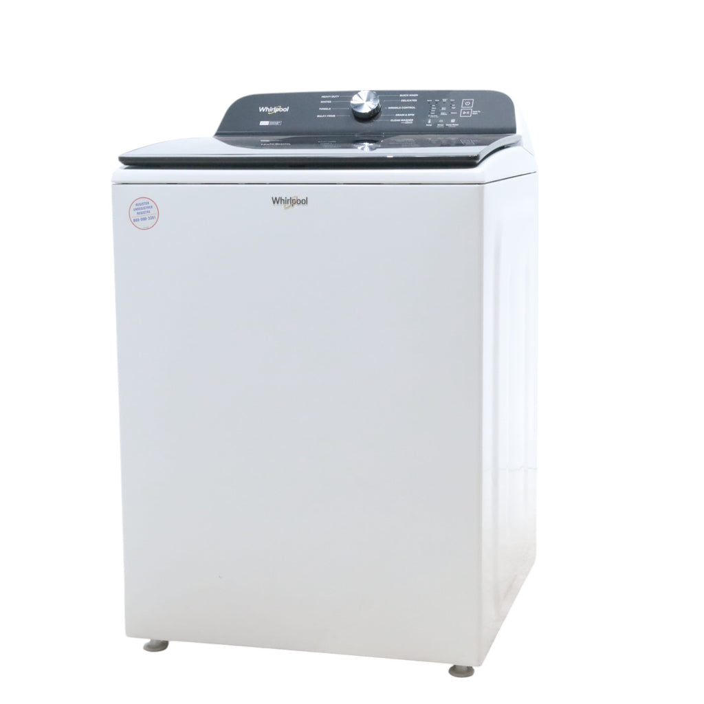 ENERGY STAR Whirlpool 5.2 - 5.3 cu ft Capacity Top Load Washer with 2 in 1 Removable Agitator - Scratch & Dent - Minor