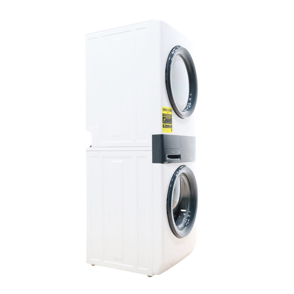 Pictures of Electrolux White 300 Series Laundry Tower Single Unit Washer & Gas Dryer with LuxCare Wash System - Scratch & Dent - Minor - Neu Appliance Outlet - Discount Appliance Outlet in Austin, Tx