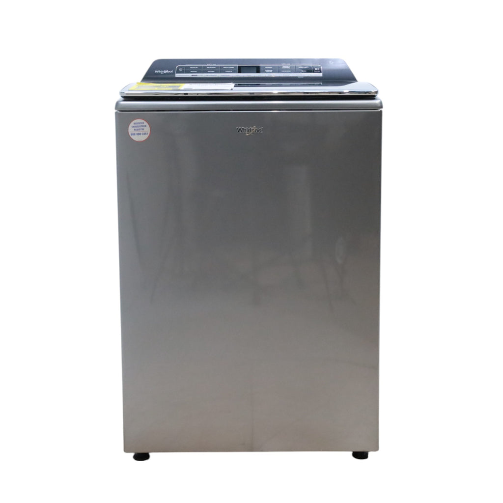 Pictures of Whirlpool Chrome Shadow 5.2 - 5.3 cu. ft. ENERGY STAR Top Load Washer with 2 in 1 Removable Agitator and Load & Go™ dispenser - Scratch & Dent - Minor - Neu Appliance Outlet - Discount Appliance Outlet in Austin, Tx