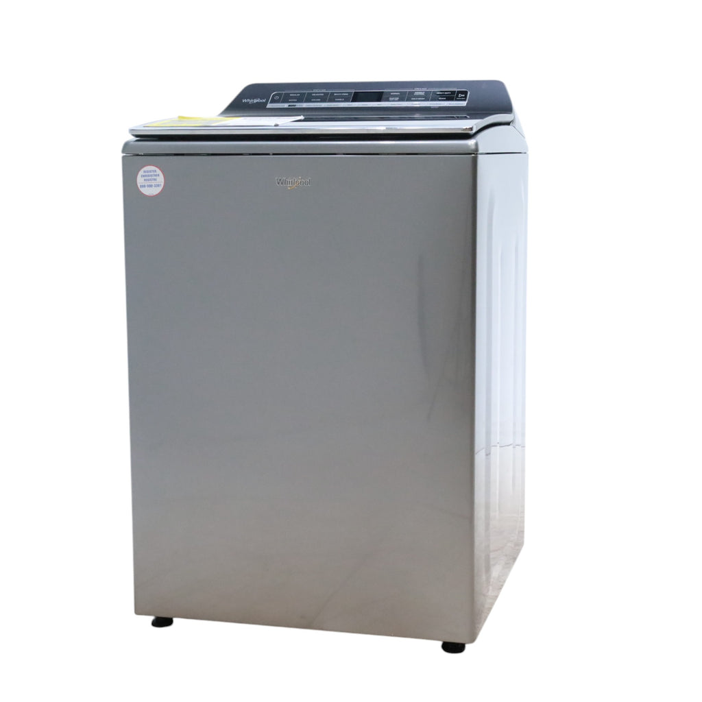 Pictures of Whirlpool Chrome Shadow 5.2 - 5.3 cu. ft. ENERGY STAR Top Load Washer with 2 in 1 Removable Agitator and Load & Go™ dispenser - Scratch & Dent - Minor - Neu Appliance Outlet - Discount Appliance Outlet in Austin, Tx