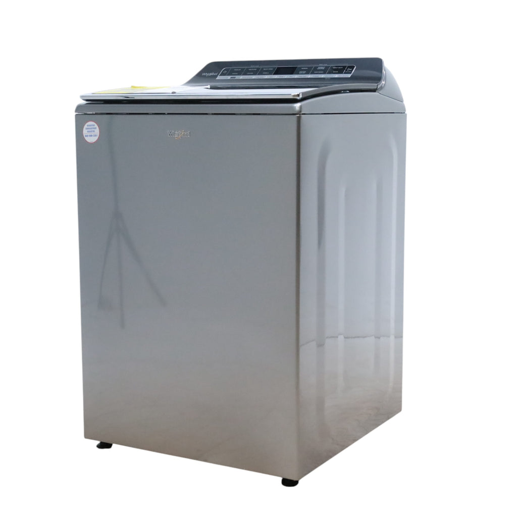 Pictures of Whirlpool Chrome Shadow 5.2 - 5.3 cu. ft. ENERGY STAR Top Load Washer with 2 in 1 Removable Agitator and Load & Go™ dispenser - Scratch & Dent - Minor - Neu Appliance Outlet - Discount Appliance Outlet in Austin, Tx