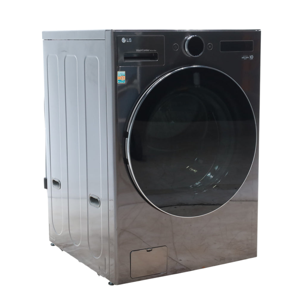 LG Black Steel Ventless Washer/Dryer Combo LG WashCombo™ All-in-One 5.0 cu. ft. Mega Capacity with Inverter HeatPump™ Technology and Direct Drive Motor - Scratch & Dent - Minor