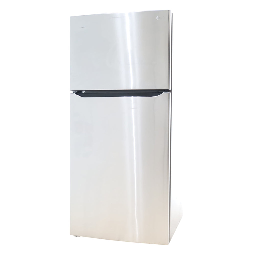 Pictures of 30" Wide Stainless Steel ENERGY STAR LG 20.2 cu. ft. Top Freezer Refrigerator with Reversible Door - Certified Refurbished - Neu Appliance Outlet - Discount Appliance Outlet in Austin, Tx