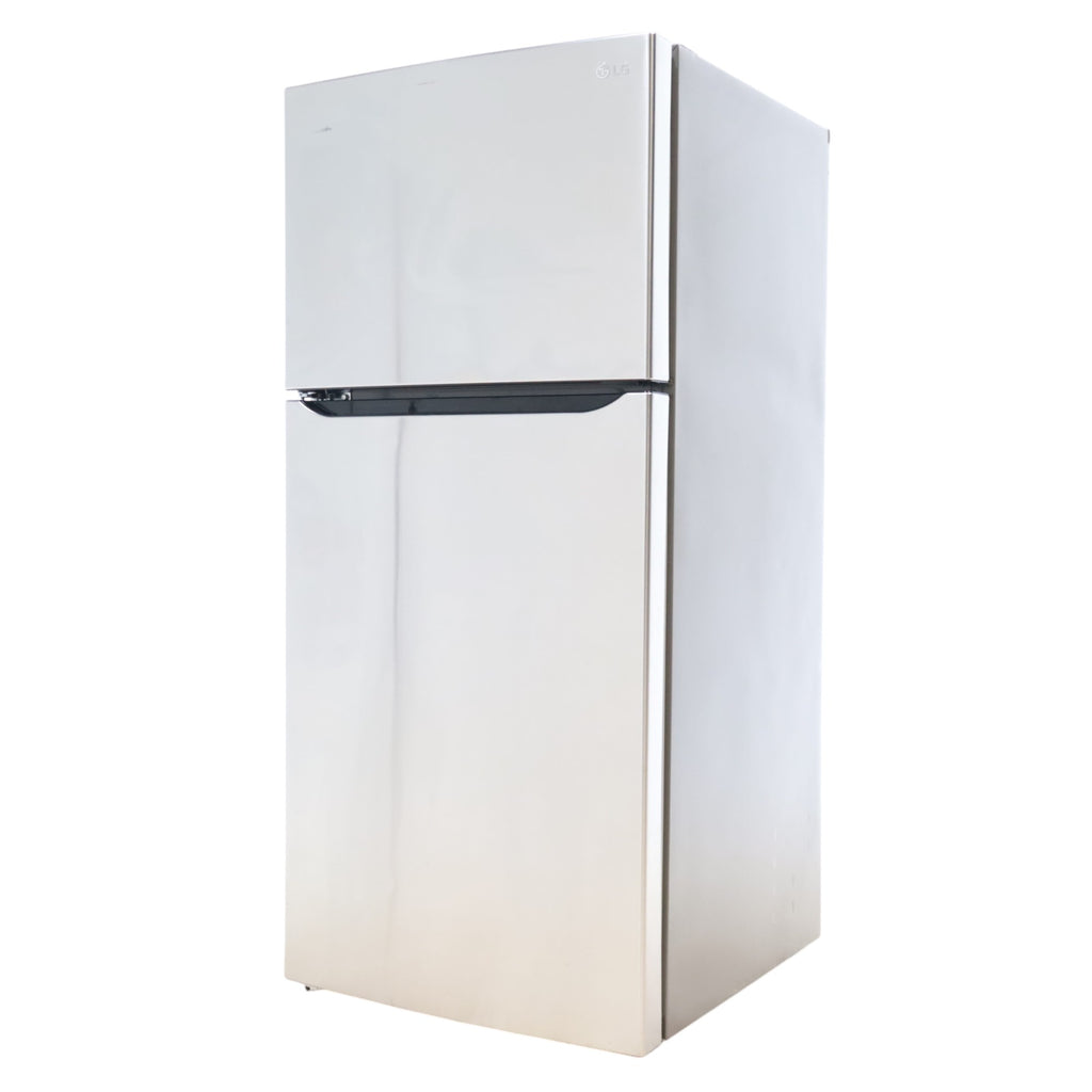 Pictures of 30" Wide Stainless Steel ENERGY STAR LG 20.2 cu. ft. Top Freezer Refrigerator with Reversible Door - Certified Refurbished - Neu Appliance Outlet - Discount Appliance Outlet in Austin, Tx