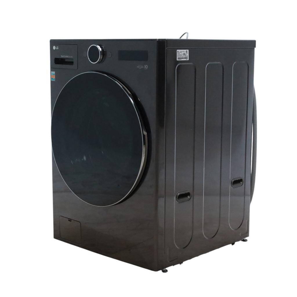 Pictures of LG Black Steel Ventless Washer/Dryer Combo LG WashCombo™ All-in-One 5.0 cu. ft. Mega Capacity with Inverter HeatPump™ Technology and Direct Drive Motor - Scratch & Dent - Minor - Neu Appliance Outlet - Discount Appliance Outlet in Austin, Tx