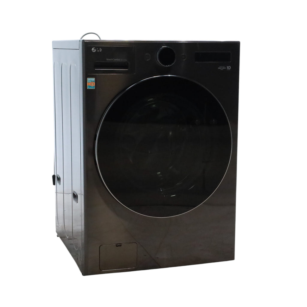 LG Black Steel Ventless Washer/Dryer Combo LG WashCombo™ All-in-One 5.0 cu. ft. Mega Capacity with Inverter HeatPump™ Technology and Direct Drive Motor - Scratch & Dent - Minor