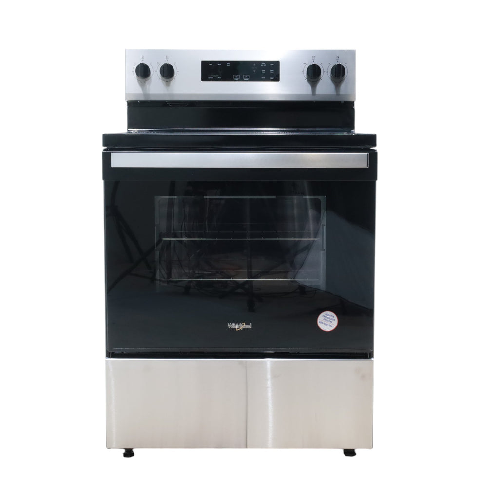 Pictures of Whirlpool 30 in. 4 Burner Element Freestanding Electric Range in Stainless Steel with Thermal - Scratch & Dent - Minor - Neu Appliance Outlet - Discount Appliance Outlet in Austin, Tx