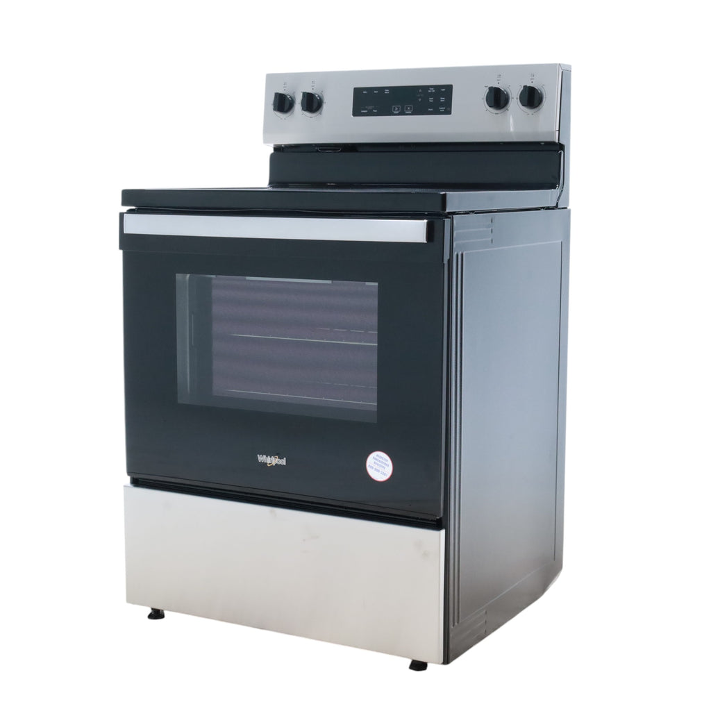 Pictures of Whirlpool 30 in. 4 Burner Element Freestanding Electric Range in Stainless Steel with Thermal - Scratch & Dent - Minor - Neu Appliance Outlet - Discount Appliance Outlet in Austin, Tx