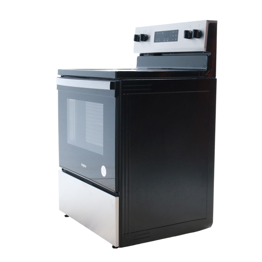 Pictures of Whirlpool 30 in. 4 Burner Element Freestanding Electric Range in Stainless Steel with Thermal - Scratch & Dent - Minor - Neu Appliance Outlet - Discount Appliance Outlet in Austin, Tx