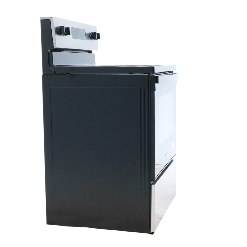 Whirlpool 30 in. 4 Burner Element Freestanding Electric Range in Stainless Steel with Thermal - Scratch & Dent - Minor