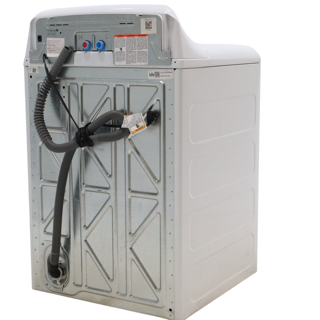 Pictures of GE® ENERGY STAR® 4.6 cu. ft. Capacity Top Load Washer with Sanitize w/Oxi and FlexDispense® - Certified Refurbished - Neu Appliance Outlet - Discount Appliance Outlet in Austin, Tx
