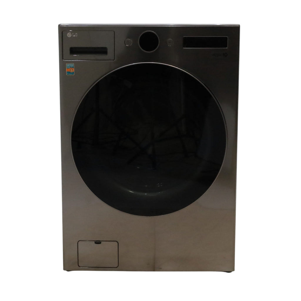 Pictures of LG Graphite Steel 4.5 cu. ft. Capacity Smart Front Load Energy Star Washer with TurboWash® 360° and AI DD® Built-In Intelligence - Scratch & Dent - Minor - Neu Appliance Outlet - Discount Appliance Outlet in Austin, Tx