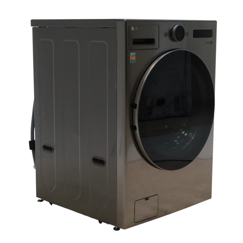 LG Graphite Steel 4.5 cu. ft. Capacity Smart Front Load Energy Star Washer with TurboWash® 360° and AI DD® Built-In Intelligence - Scratch & Dent - Minor