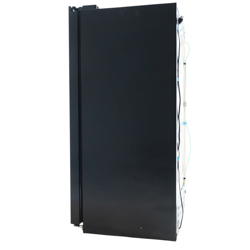 Pictures of Frigidaire Black 26 Cu. Ft. 36" Standard-Depth ENERGY STAR Side-by-Side Refrigerator with EvenTemp™ Cooling System - Scratch & Dent - Minor - Neu Appliance Outlet - Discount Appliance Outlet in Austin, Tx