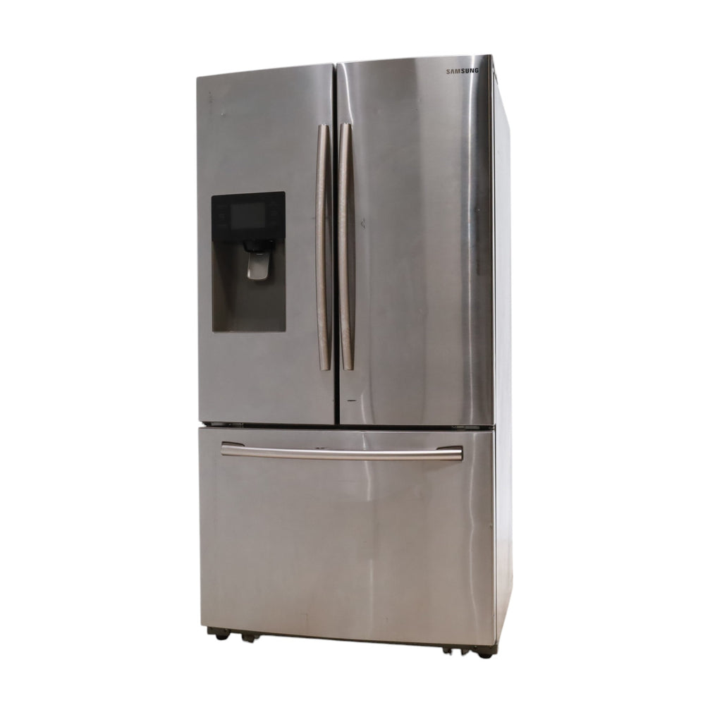 Samsung Stainless Steel 36' Wide French Door 24.6 cu ft Refrigerator with Cool Select Pantry and Twin Cooling Plus - Certified Refurbished