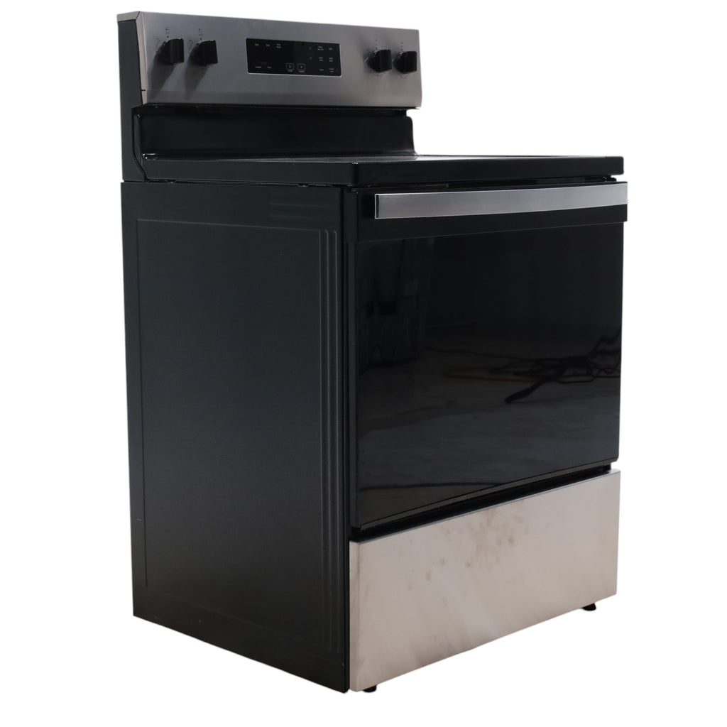 Pictures of Whirlpool 30 in. 4 Burner Element Freestanding Electric Range in Stainless Steel with Thermal - Open Box - Neu Appliance Outlet - Discount Appliance Outlet in Austin, Tx