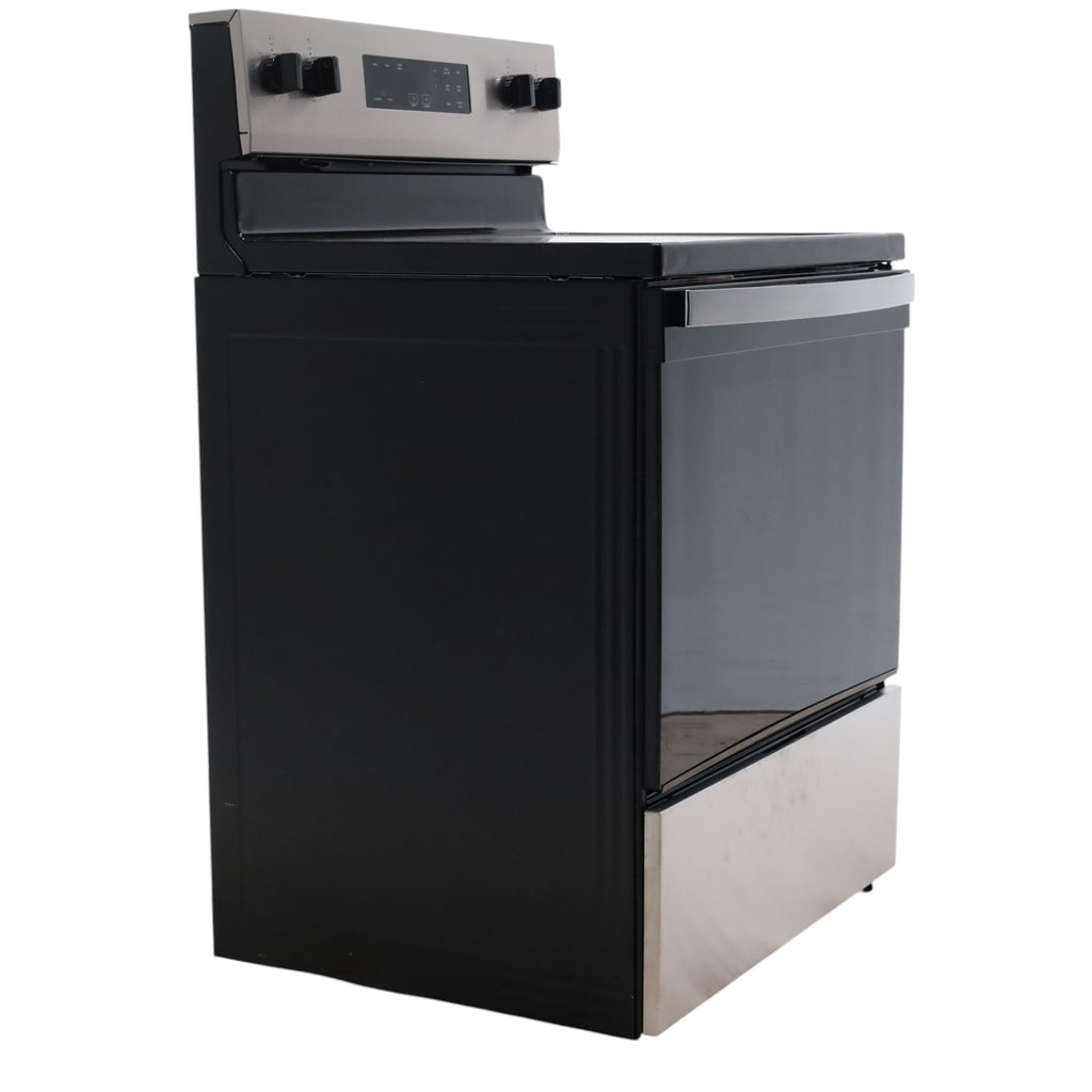Pictures of Whirlpool 30 in. 4 Burner Element Freestanding Electric Range in Stainless Steel with Thermal - Open Box - Neu Appliance Outlet - Discount Appliance Outlet in Austin, Tx