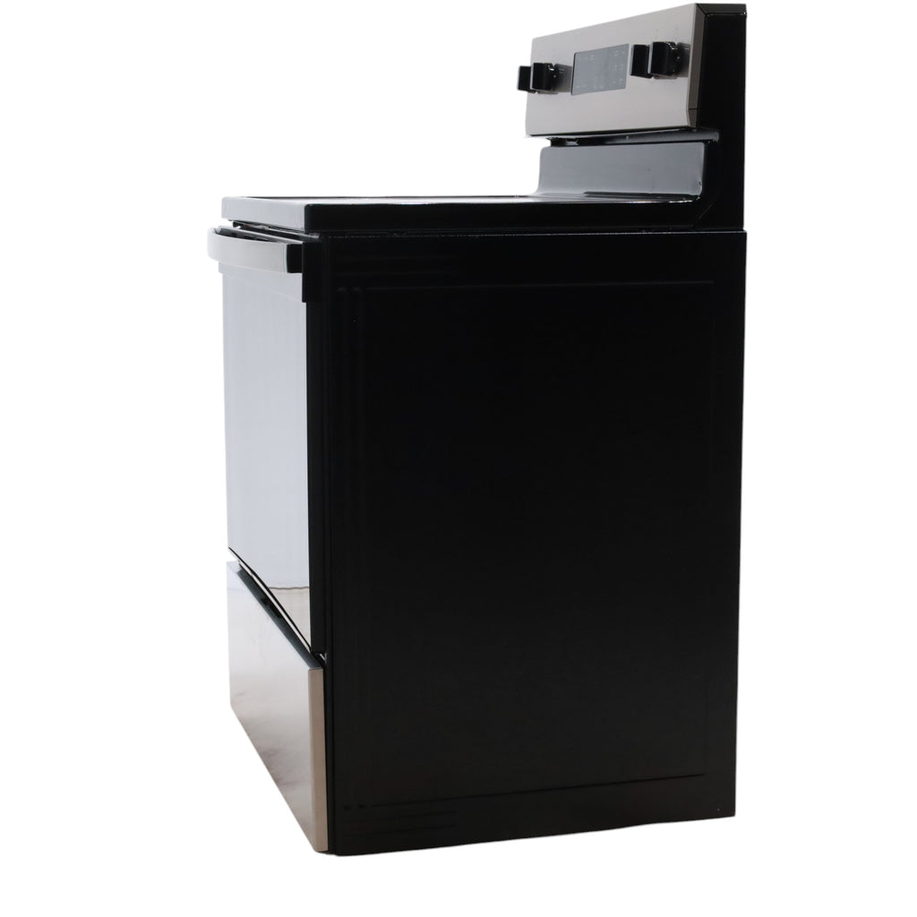 Whirlpool 30 in. 4 Burner Element Freestanding Electric Range in Stainless Steel with Thermal - Open Box