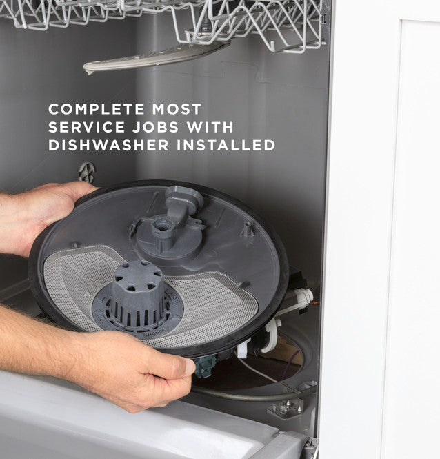 GE Stainless Steel Built-In 24 Inch Tall Tub Dishwasher with Front Controls and Steam Sanitize GDF535PSRSS - New in Box