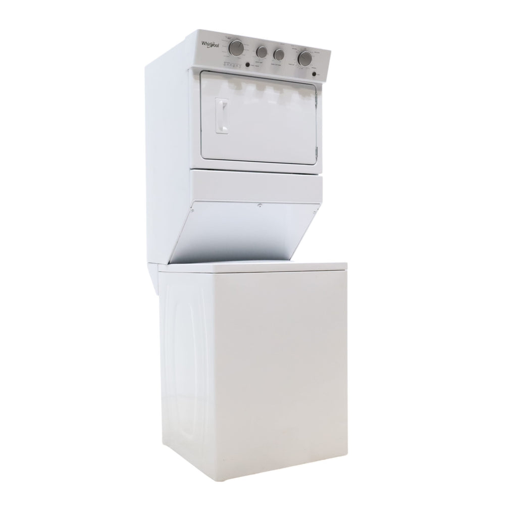 Pictures of 28 in. Wide Whirlpool 3.5 cu. ft. Washer and 5.9 cu. ft. Electric Dryer Laundry Center with AutoDry Drying System - Certified Refurbished - Neu Appliance Outlet - Discount Appliance Outlet in Austin, Tx