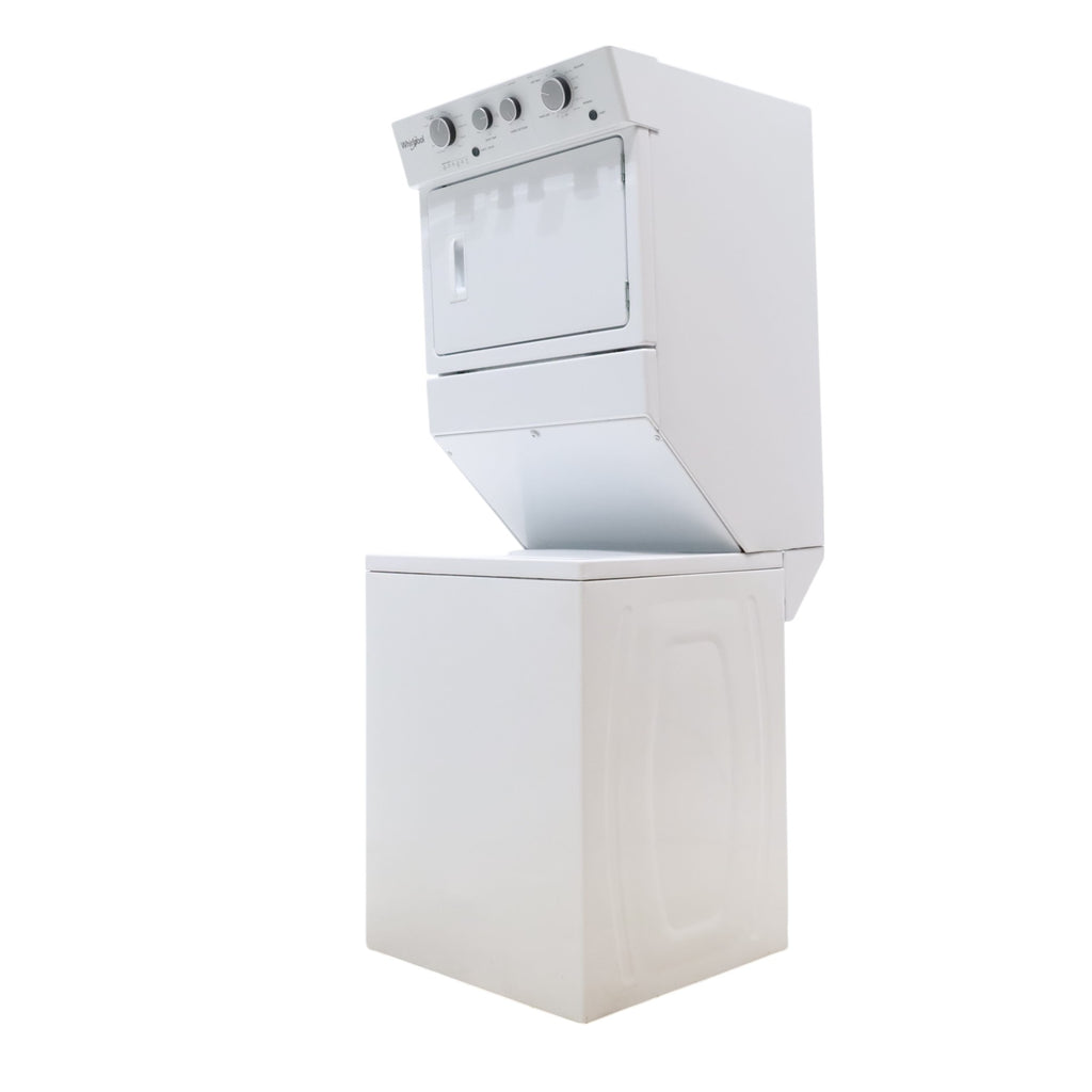 28 in. Wide Whirlpool 3.5 cu. ft. Washer and 5.9 cu. ft. Electric Dryer Laundry Center with AutoDry Drying System - Certified Refurbished