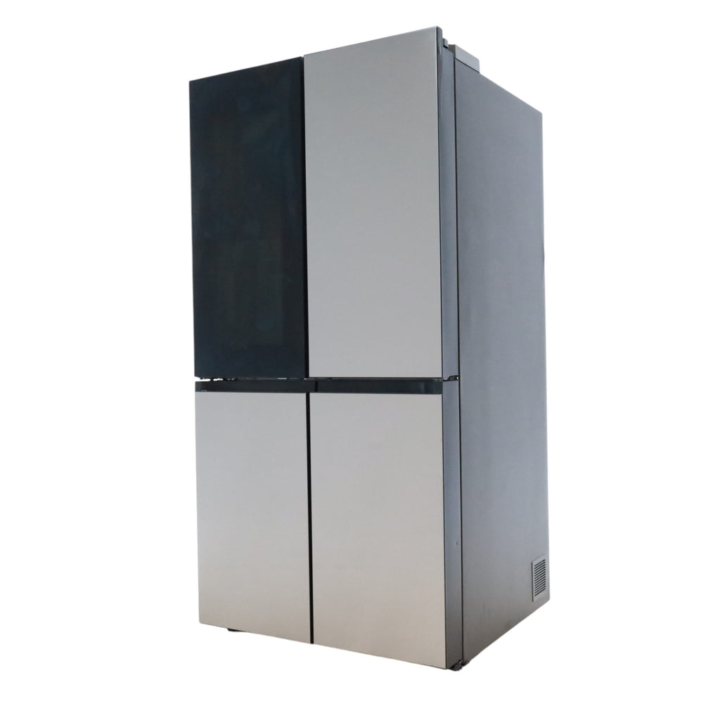 Bespoke 29 cu. ft. 4-Door Flex™ Refrigerator with Beverage Zone™ & Auto Open Door in Stainless Steel - Scratch & Dent - Minor