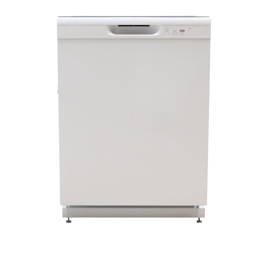Pictures of GE® White ENERGY STAR® Dishwasher with Front Controls and Dry Boost - Open Box - Neu Appliance Outlet - Discount Appliance Outlet in Austin, Tx