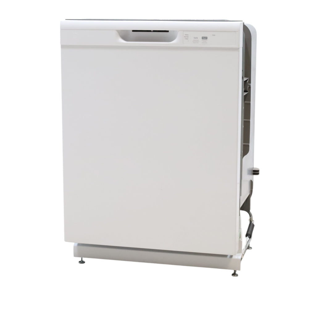 Pictures of GE® White ENERGY STAR® Dishwasher with Front Controls and Dry Boost - Open Box - Neu Appliance Outlet - Discount Appliance Outlet in Austin, Tx