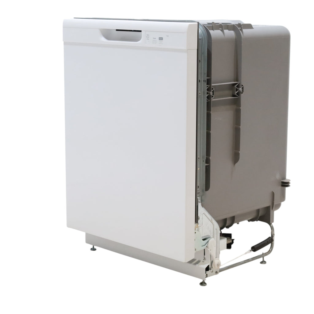 Pictures of GE® White ENERGY STAR® Dishwasher with Front Controls and Dry Boost - Open Box - Neu Appliance Outlet - Discount Appliance Outlet in Austin, Tx