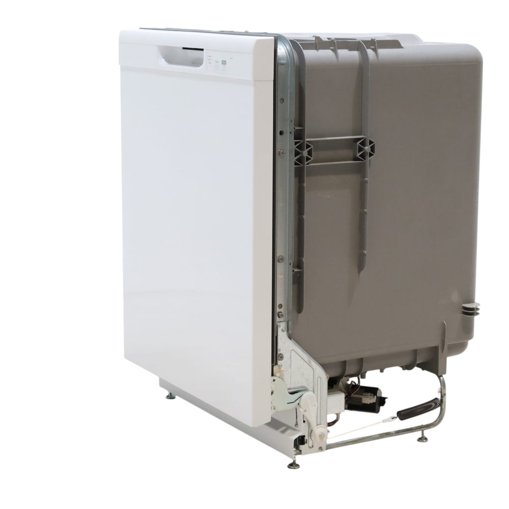 Pictures of GE® White ENERGY STAR® Dishwasher with Front Controls and Dry Boost - Open Box - Neu Appliance Outlet - Discount Appliance Outlet in Austin, Tx