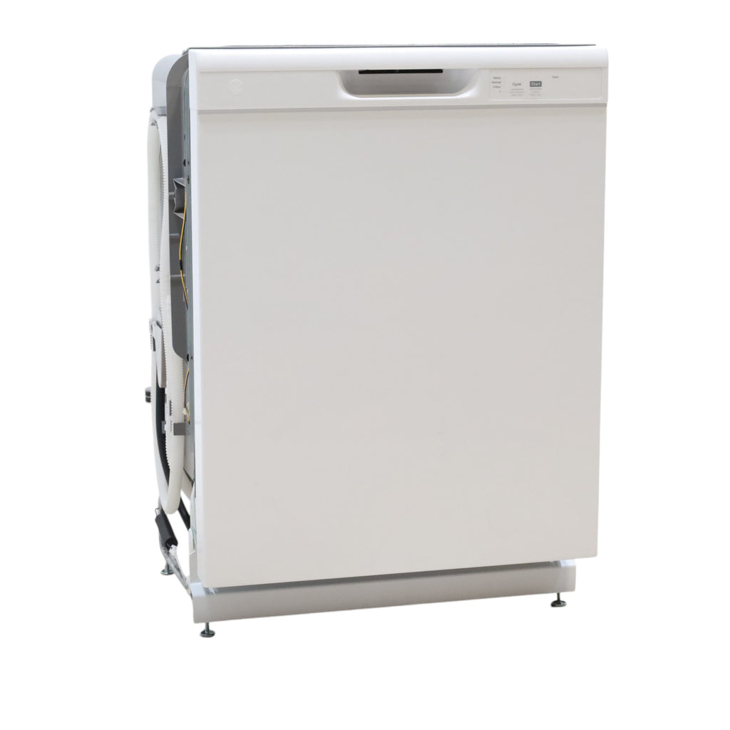 Pictures of GE® White ENERGY STAR® Dishwasher with Front Controls and Dry Boost - Open Box - Neu Appliance Outlet - Discount Appliance Outlet in Austin, Tx