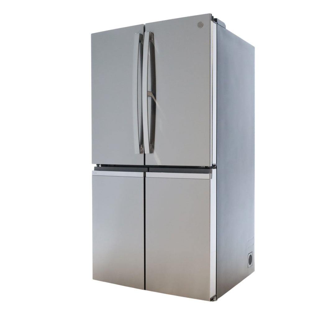 GE Profile™ Fingerprint Resistant Stainless ENERGY STAR® 28.4 Cu. Ft. Quad-Door Refrigerator with Dual-Dispense AutoFill Pitcher and Door in Door - Open Box