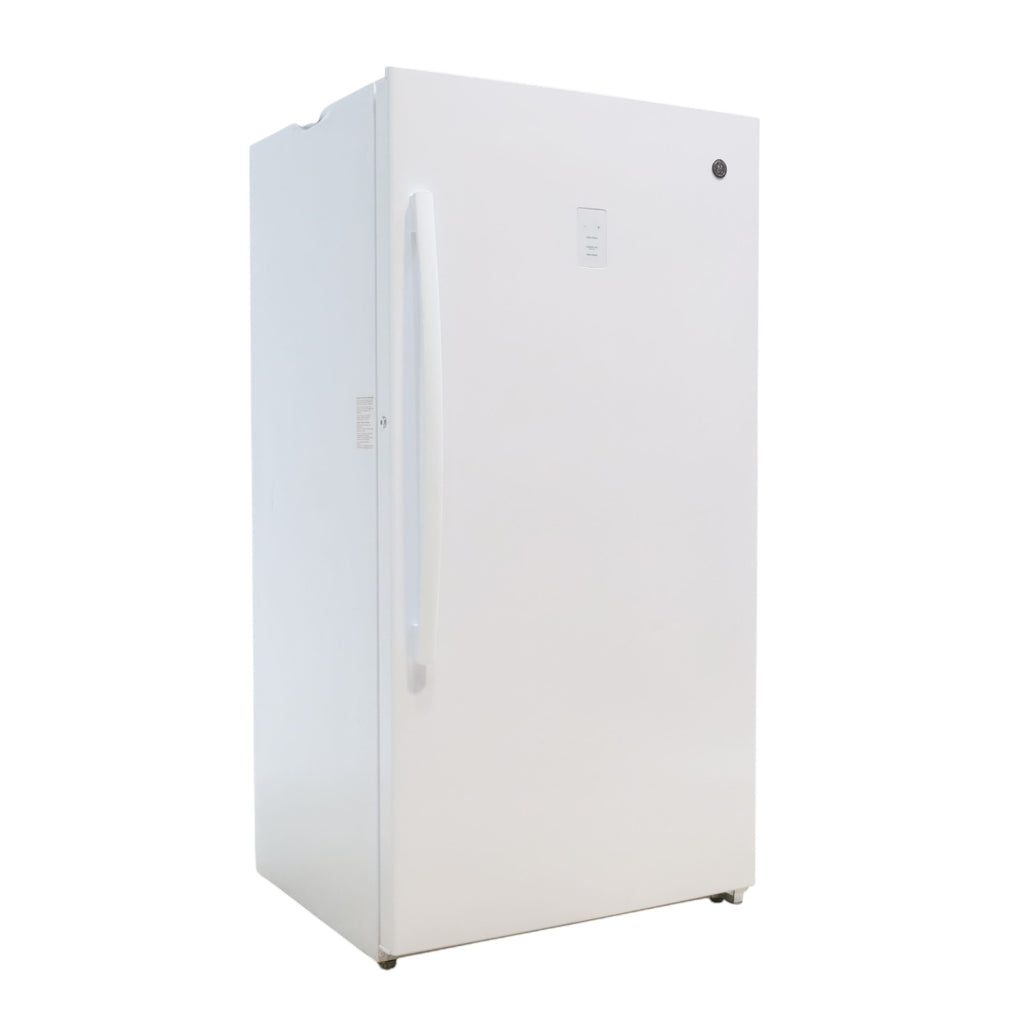 Pictures of GE® ENERGY STAR® 17.3 Cu. Ft. Frost-Free Garage Ready Upright Freezer - Scratch & Dent - Moderate - Neu Appliance Outlet - Discount Appliance Outlet in Austin, Tx