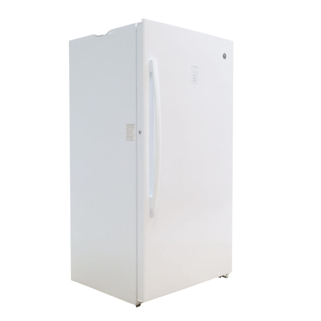 Pictures of GE® ENERGY STAR® 17.3 Cu. Ft. Frost-Free Garage Ready Upright Freezer - Scratch & Dent - Moderate - Neu Appliance Outlet - Discount Appliance Outlet in Austin, Tx