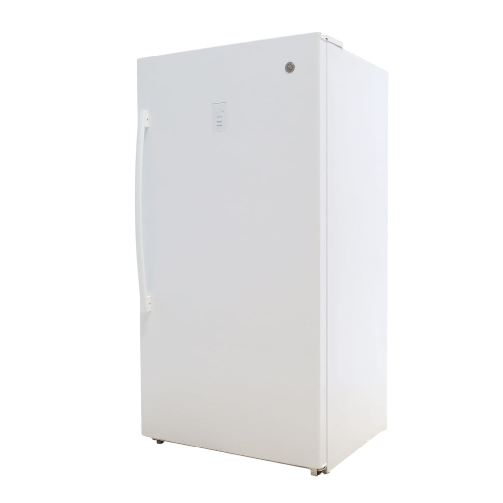 Pictures of GE® ENERGY STAR® 17.3 Cu. Ft. Frost-Free Garage Ready Upright Freezer - Scratch & Dent - Moderate - Neu Appliance Outlet - Discount Appliance Outlet in Austin, Tx
