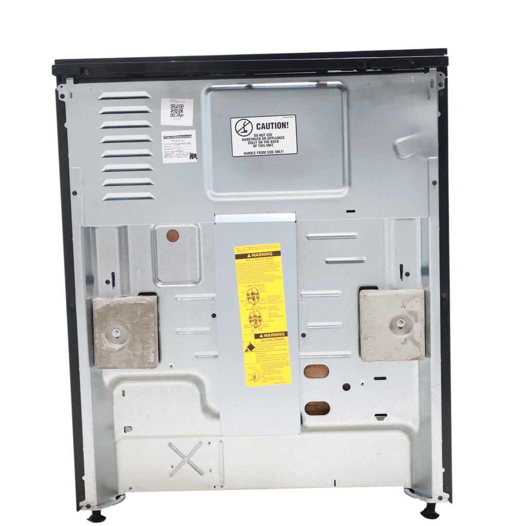 Pictures of GE® Stainless Steel 30" Front Control Slide-In Electric Range with Crisp Mode and 5 Burner Radiant Cooktop - Scratch & Dent - Open Box - Neu Appliance Outlet - Discount Appliance Outlet in Austin, Tx