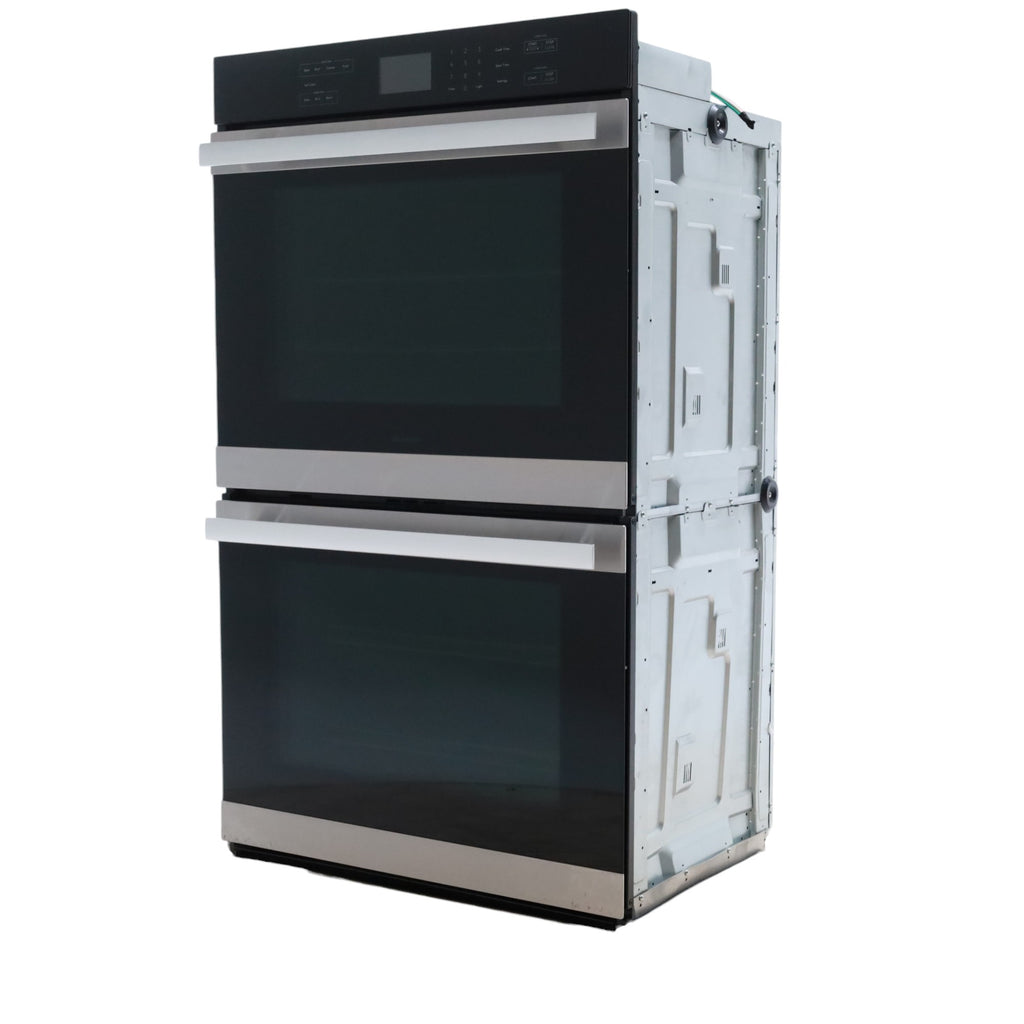 Sharp Stainless Steel European Convection Built-In Double Wall Oven SWB3052DS with Touch Glass Controls - Open Box