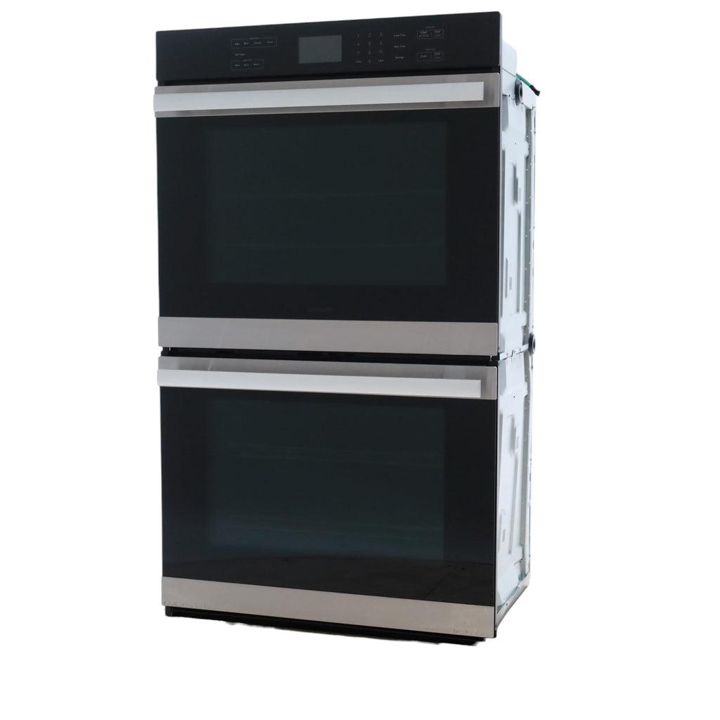 Sharp Stainless Steel European Convection Built-In Double Wall Oven SWB3052DS with Touch Glass Controls - Open Box