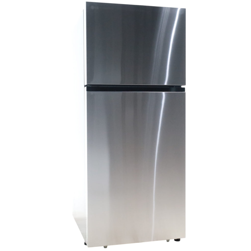 Pictures of LG Print Proof Stainless Steel 18 cu.ft. Garage Ready Top Freezer Refrigerator with Multi-Air Flow System - Scratch & Dent - Minor - Neu Appliance Outlet - Discount Appliance Outlet in Austin, Tx