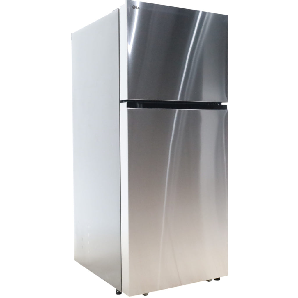 Pictures of LG Print Proof Stainless Steel 18 cu.ft. Garage Ready Top Freezer Refrigerator with Multi-Air Flow System - Scratch & Dent - Minor - Neu Appliance Outlet - Discount Appliance Outlet in Austin, Tx