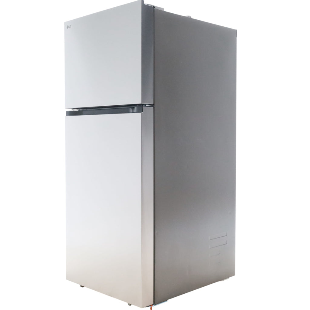 LG Print Proof Stainless Steel 18 cu.ft. Garage Ready Top Freezer Refrigerator with Multi-Air Flow System - Scratch & Dent - Minor