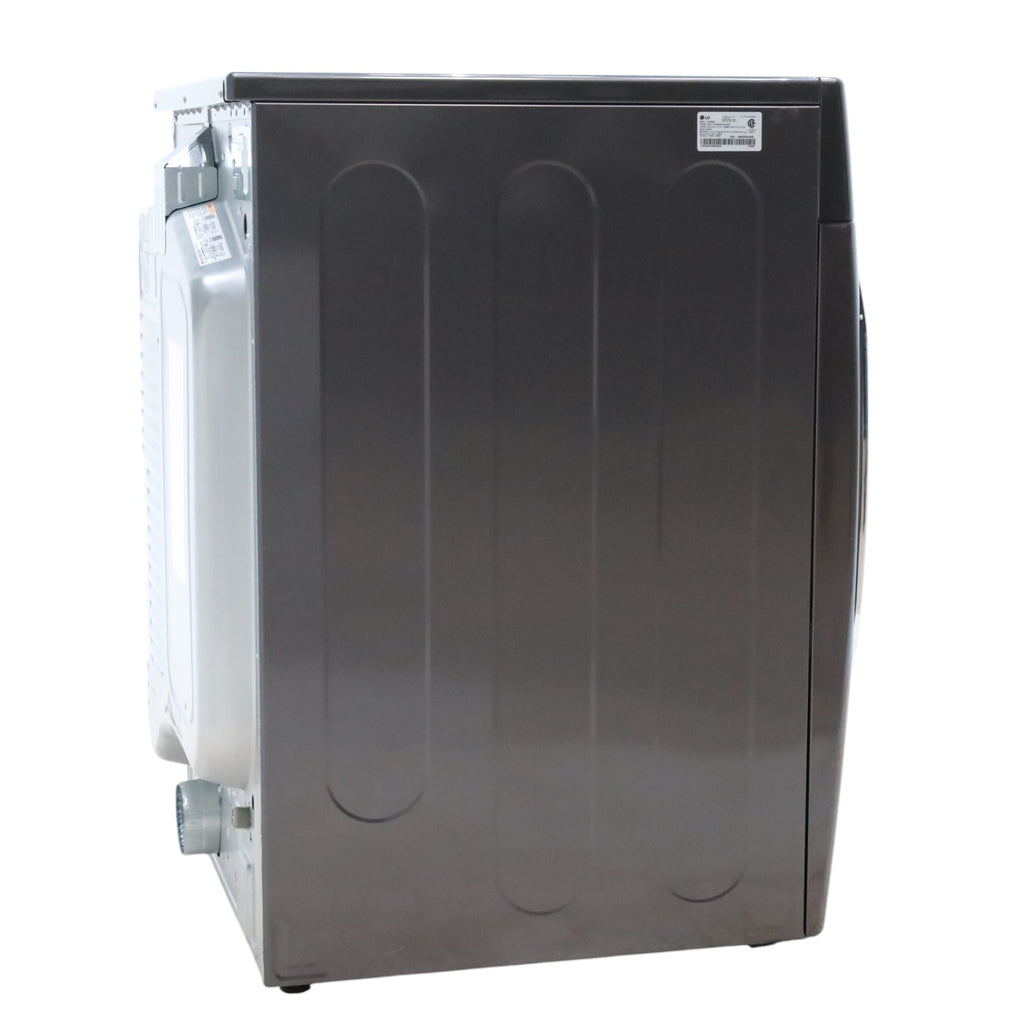 Pictures of LG Black Steel 9.0 cu. ft. Mega Capacity Smart wi-fi Enabled Front Load Electric Dryer with TurboSteam™ and Built-In Intelligence - Open Box - Neu Appliance Outlet - Discount Appliance Outlet in Austin, Tx