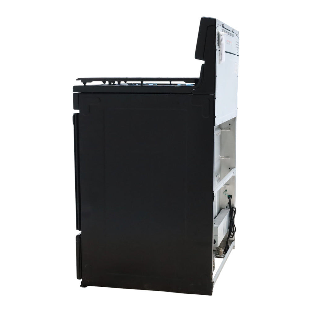 Pictures of Whirlpool Black 5.1 Cu. Ft. Freestanding Gas Range with Broiler Drawer and Frozen Bake Technology - Scratch & Dent - Minor - Neu Appliance Outlet - Discount Appliance Outlet in Austin, Tx