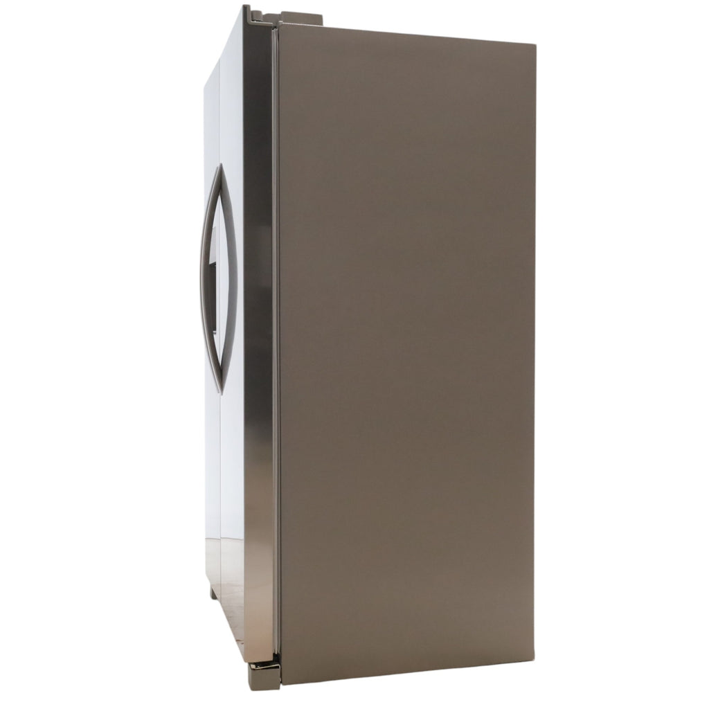 Pictures of ENERGY STAR Frigidaire Fingerprint Resistant Stainless Steel 25.6 cu. ft. Side by Side Refrigerator with Water and Ice Dispenser - Scratch & Dent - Minor - Neu Appliance Outlet - Discount Appliance Outlet in Austin, Tx