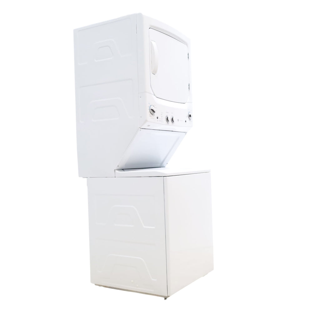 Pictures of GE 3.8 cu. ft. Laundry Center Washer and 5.9 cu. ft. Gas Dryer with Electro-Mechanical Rotary Dial Controls GUD27GSSMWW - Scratch & Dent - Minor - Neu Appliance Outlet - Discount Appliance Outlet in Austin, Tx