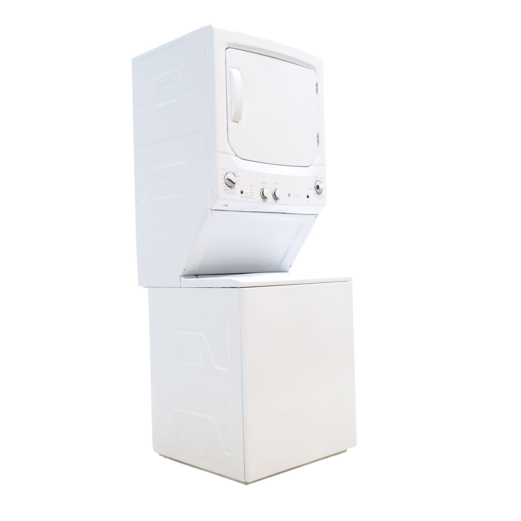 Pictures of GE 3.8 cu. ft. Laundry Center Washer and 5.9 cu. ft. Gas Dryer with Electro-Mechanical Rotary Dial Controls GUD27GSSMWW - Scratch & Dent - Minor - Neu Appliance Outlet - Discount Appliance Outlet in Austin, Tx