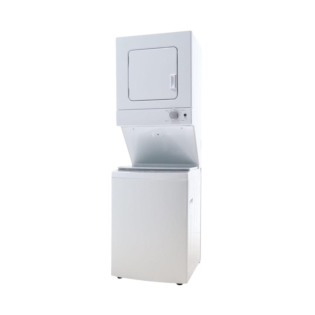 Pictures of Whirlpool 1.6 cu.ft Electric Stacked Laundry Center with 6 Wash Cycles, Impeller Washer and AutoDry™ WET4024HW - Open Box - Neu Appliance Outlet - Discount Appliance Outlet in Austin, Tx