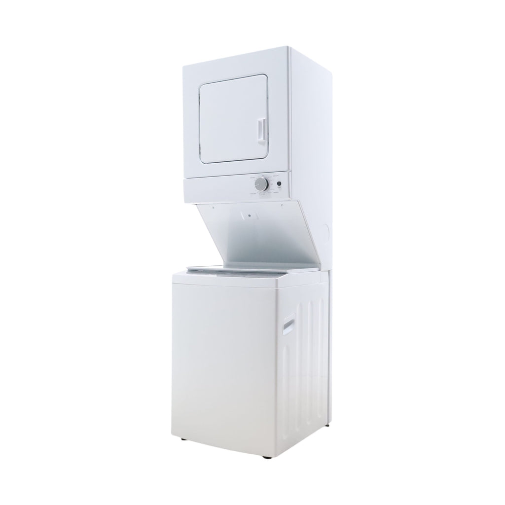 Pictures of Whirlpool 1.6 cu.ft Electric Stacked Laundry Center with 6 Wash Cycles, Impeller Washer and AutoDry™ WET4024HW - Open Box - Neu Appliance Outlet - Discount Appliance Outlet in Austin, Tx