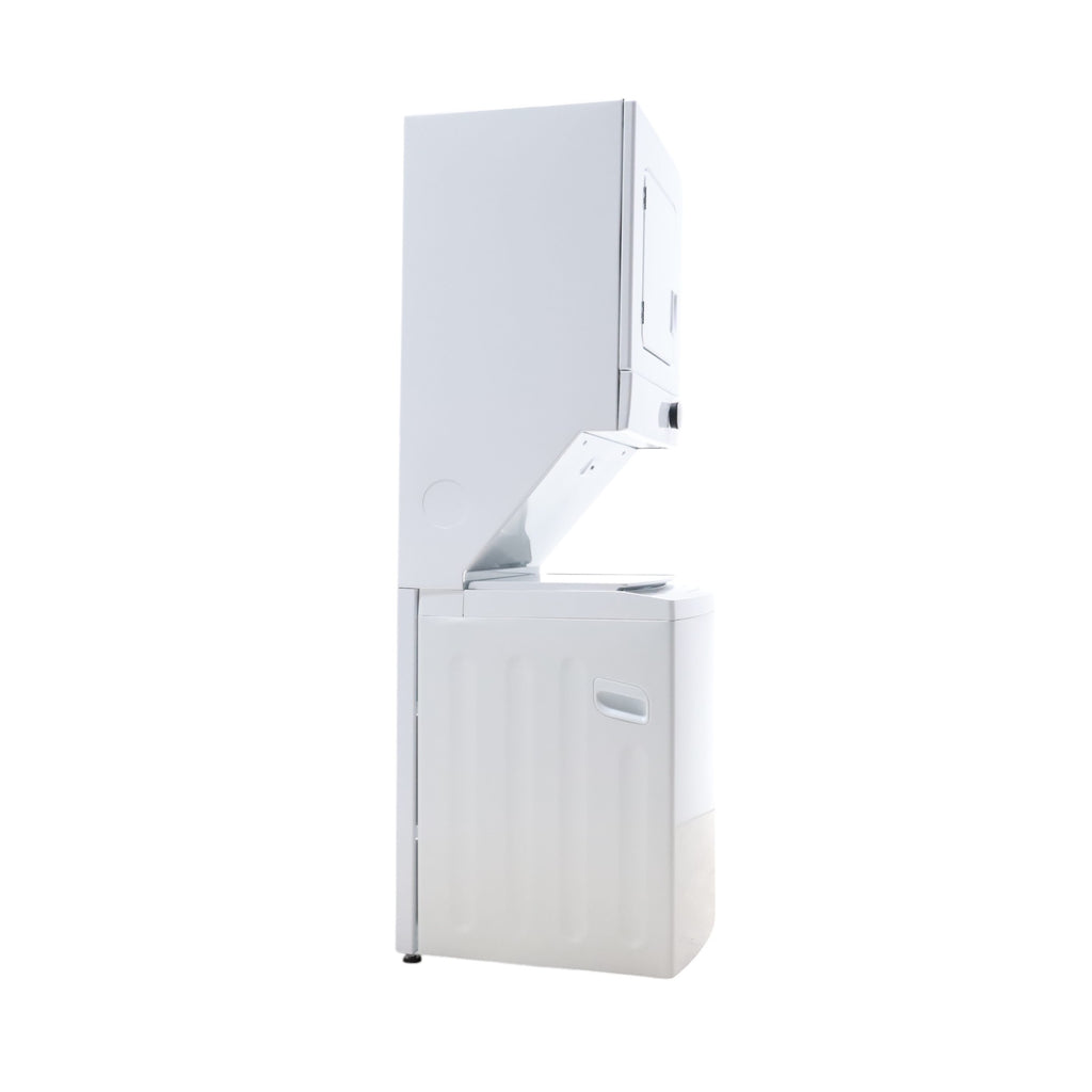 Whirlpool 1.6 cu.ft Electric Stacked Laundry Center with 6 Wash Cycles, Impeller Washer and AutoDry™ WET4024HW - Open Box